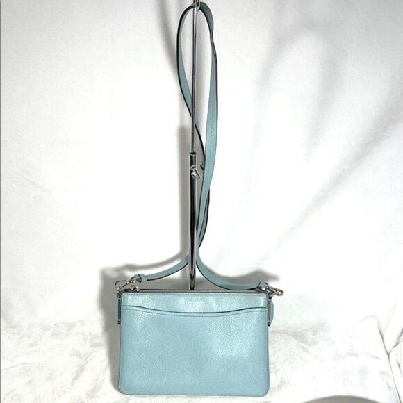 Kate Spade Leather Margaux Med Convertible Crossbody - Hazy Blue - Picture 1 of 14